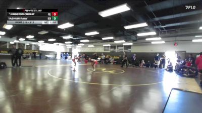 113 lbs Champ. Round 2 - Kingston Cruzat, Folsom vs Yashuin Raav, Redlands East Valley