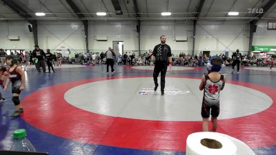 45 lbs Quarterfinal - Gavin Zapata, Jackson County Wrestling Club vs Calvin Guy, John Wayne Corcoran Wrestling Association