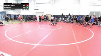 126 lbs 3rd Place - Paityn Clower, WV Lunatics-MS vs Zoe Sykes, Front Royal WC-MS