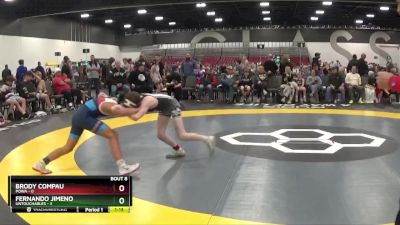 90 lbs Round 2 (8 Team) - Brody Compau, POWA vs Fernando Jimeno, Untouchables