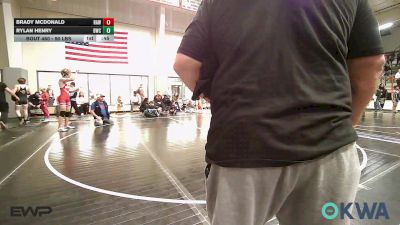 90 lbs Final - Brady McDonald, Raw Wrestling Club vs Rylan Henry, Brushy Wrestling Club