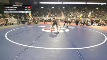 4A-144 lbs Cons. Semi - Ty Thompson, Star Valley vs Ryan Gonzales, Central