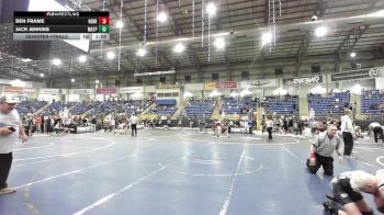 123 lbs Quarterfinal - Ben Frame, Nebraska Titans vs Jack Jenkins, Matpac Wrestling ND