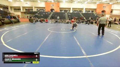 184 lbs 3rd Place Match - Marco Bragado, Trinity (CT) vs Aris Dashiell, Wesleyan (CT)