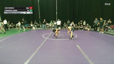 84 lbs Round 3 (6 Team) - Luis Rabelo, Cordoba Trained vs Cameron Luker, Kraken Black