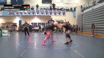 155 lbs Cons. Round 4 - Isabella Dierenfeldt, Idaho Falls vs Sarah Richey, Canyon Ridge