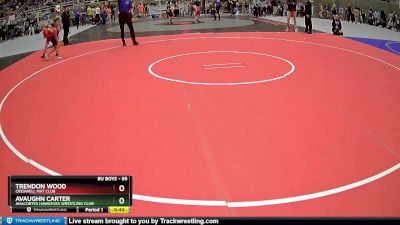 85 lbs Quarterfinal - Trendon Wood, Creswell Mat Club vs Avaughn Carter, Anacortes Hawkeyes Wrestling Club