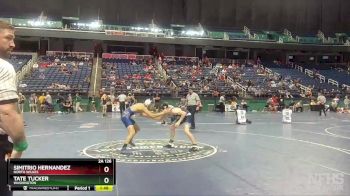 2A 126 lbs Champ. Round 1 - Simitrio Hernandez, North Wilkes vs Tate Tucker, Washington