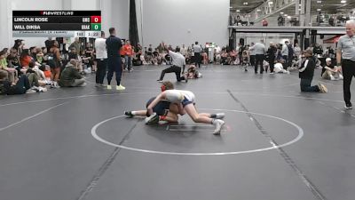 84 lbs Placement (4 Team) - Will Diksa, Kraken vs Lincoln Rose, Grit Mat Club
