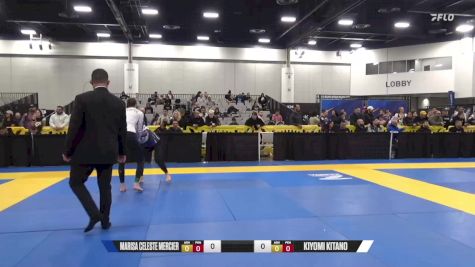 Kiyomi Kitano vs Marisa Celeste Mercier 2024 World IBJJF Jiu-Jitsu No-Gi Championship