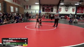 Cons. Semi - Raylan Clark, Camp Point Youth Wrestling vs Eli Ussery, Camp Point Youth Wrestling