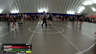 84 lbs Round 3 (8 Team) - Evan Heinz, Westshore vs Tiki Enold, Lake WC