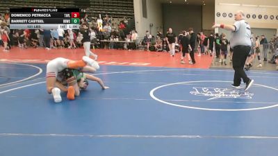 131 lbs Rr Rnd 1 - Domenico Petracca, Taylor Hammers - MSC vs Barrett Casteel, Rabbit Wrestling Club - MSC