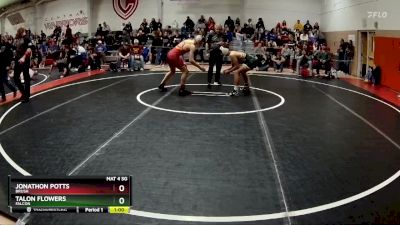 132 lbs Cons. Round 3 - Talon Flowers, Falcon vs Jonathon Potts, Brush