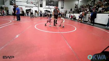 45 lbs Quarterfinal - Walker Scheulen, Salina Wrestling Club vs Austin Davis, Moodys Wrestling Club