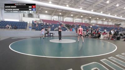 144 lbs Maddax Hacking, Utah Black vs Elijah Labbe, Wyoming Gold