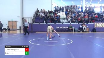 132 lbs Consolation - Jt McCullough, Buford vs Blake Jury, St Marys Ryken