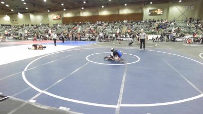 54 lbs Consi Of 8 #1 - Beau Bakkie, Yuba Sutter Combat vs Carson Barbour, Georgetown