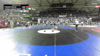 Boys 4A 113 lbs Cons. Round 2 - Jasper Lawrence Feduff, Issaquah vs Vincent Nicacio, Kamiakin