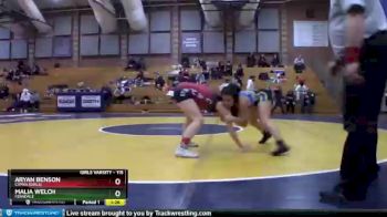 115 lbs Quarterfinal - Malia Welch, Ferndale vs Aryan Benson, Camas (Girls)