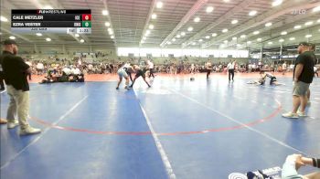 220 lbs Rr Rnd 1 - Cale Metzler, ICE Wrestling Blue vs Ezra Vester, Knights Wrestling Club-Black