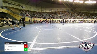 88 lbs Quarterfinal - Henry Freshour, Husky Wrestling Club vs Riley Ivie, Cotton County Wrestling Club