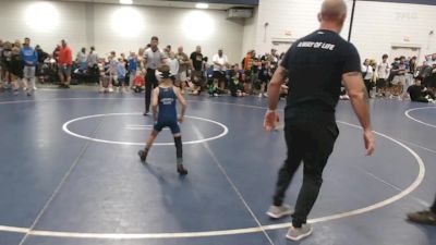 55 lbs Round Of 32 - Vincent Padilla, PA vs Sawyer Flynn, SC