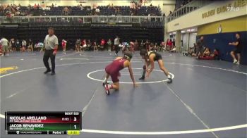 125 lbs Cons. Round 6 - Nicolas Arellano, Mt. San Antonio College vs Jacob Benavidez, Rio Hondo College