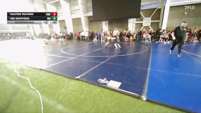90 lbs Quarterfinal - Daxton Telford, Sanderson Wrestling Academy vs Jre Whitford, Sanderson Wrestling Academy