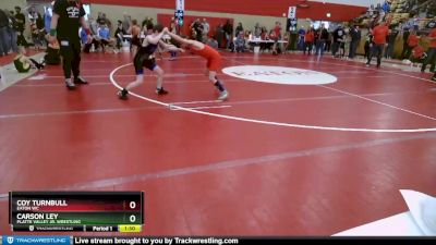 68-74 lbs Round 1 - Carson Ley, Platte Valley Jr. Wrestling vs Coy Turnbull, Eaton WC