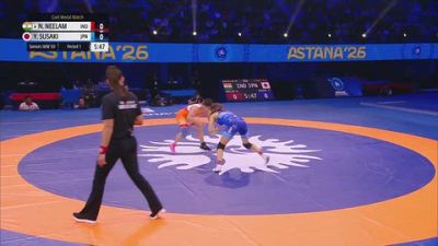 50 kg Finals 1-2 - Neelam Neelam, India vs Yui Susaki, Japan