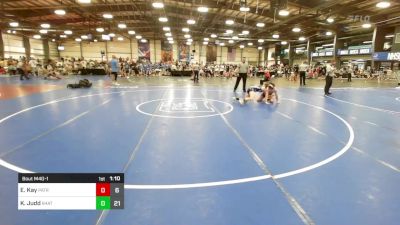 152 lbs Rr Rnd 1 - Ethan Kay, Patriot USA Wrestling Club vs Keagan Judd, 84 Athletes Black