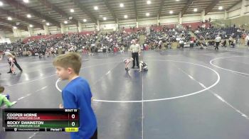 47 lbs Semifinal - Cooper Horne, Fremont Wrestling Club vs Rocky Swainston, Wasatch Wrestling Club