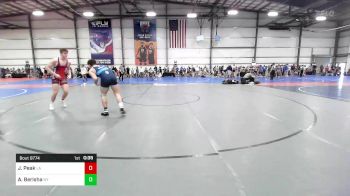 182 lbs Consi Of 16 #2 - Jackson Peak, LA vs Alex Berisha, NY