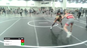 109 lbs Quarterfinal - Reid Zadra, Athlos Wrestling vs Isaiah Reyes, Scotsmen WC