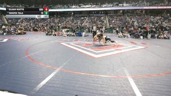 5A 132 lbs 3rd Place Match - Elijah Watts, South Brunswick vs Takota Tala, Parkwood High School