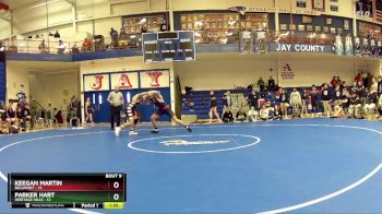 215 lbs Quarters & Wb (16 Team) - Keegan Martin, Bellmont vs Parker Hart, Heritage Hills