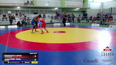 60kg Semifinal - Francesco Lapico, Windsor WC vs Harshveer Johal, The ROC