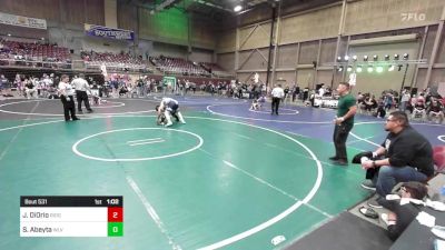 Rr Rnd 3 - Jacob DiOrio, Ridge WC vs Santiago Abeyta, Wlv Jr Wrestling