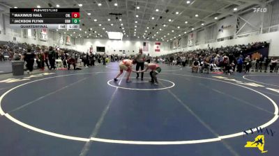 188 lbs Quarterfinal - Jackson Flynn, Beaver River Wrestling vs Maximus Hall, Club Not Listed