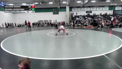 140 lbs Round 3 - Callahan Earnest, Greater Heights Wrestling vs Maxwell Countryman, Angry Fish