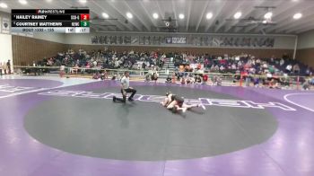 125 lbs Cons. Round 5 - Hailey Rainey, Scottsbluff Girls vs Courtney Matthews, Newcastle