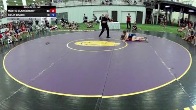 130 lbs Mattie Blankenship, Missouri vs Kylie Keach, Texas