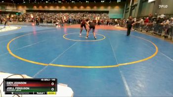 145 lbs Cons. Round 3 - Joell Ferguson, Pleasant Grove vs Diem Johnson, South Tahoe