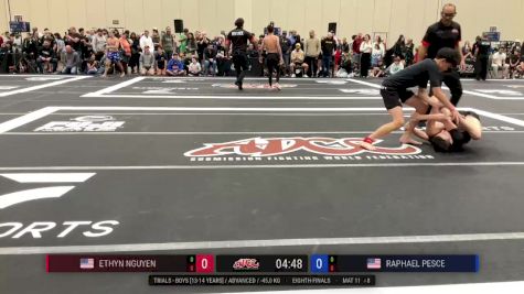 Ethyn Nguyen vs Raphael Pesce 2025 ADCC Orlando Open/Youth Trials