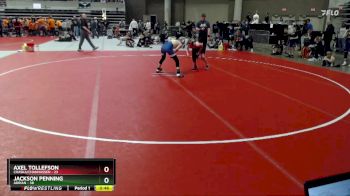 130 lbs Quarterfinals (8 Team) - Axel Tollefson, Chaska/Chanhassen vs Jackson Penning, Adrian