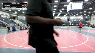 184 lbs 1st Place Match - Jt Spence, LANDER vs Connor Cooper, Life NCWA