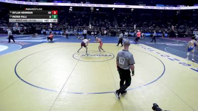 II-126 lbs Quarterfinal - Peter Filli, Ichabod Crane vs Dylan Newman, Falconer/Cassadaga Valley