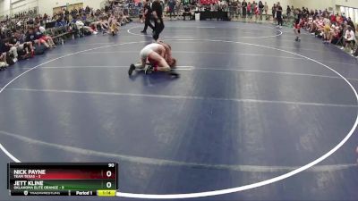 90 lbs Semis & 1st Wrestleback (8 Team) - Nick Payne, Team Texas vs Jett Kline, Oklahoma Elite Orange