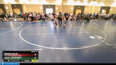 52 lbs 3rd Place Match - Rocky Swainston, Wasatch Wrestling Club vs Rowan Miller, Bear River Wrestling Club